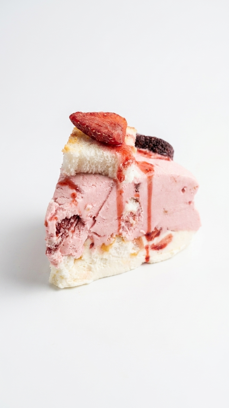 Strawberry Shortcake Ice Cream Cake
