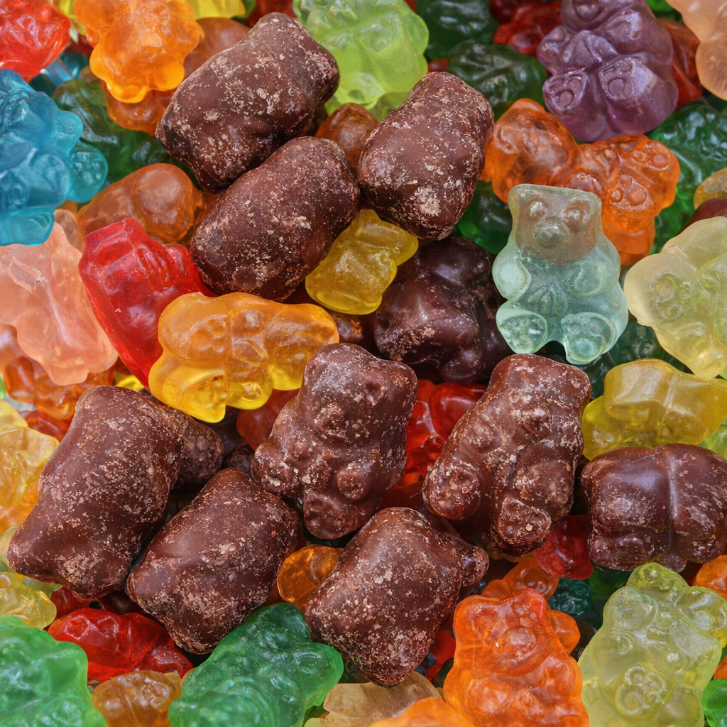 Chocolate Covered Gummi Bears