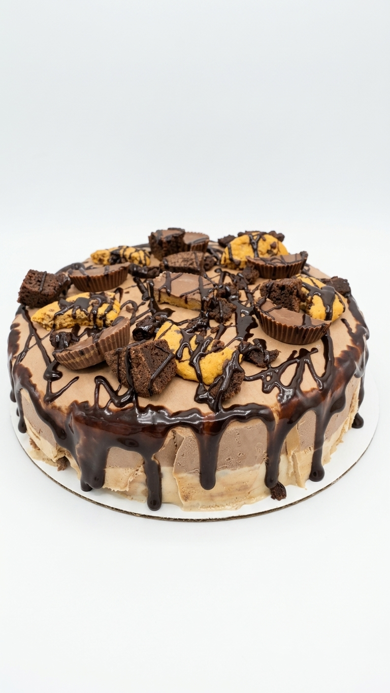 Cookie Dough Ice Cream Cake