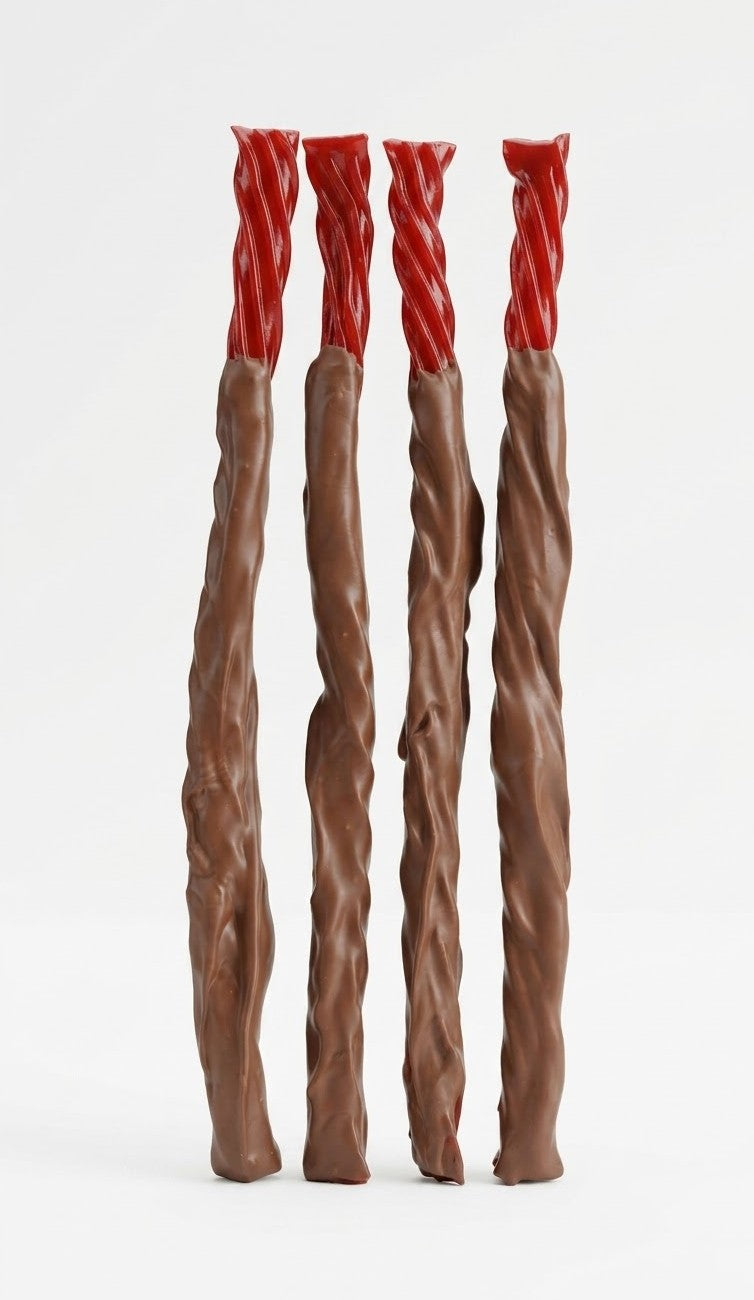 Chocolate Dipped Licorice