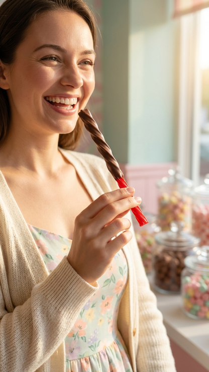 Chocolate Dipped Licorice