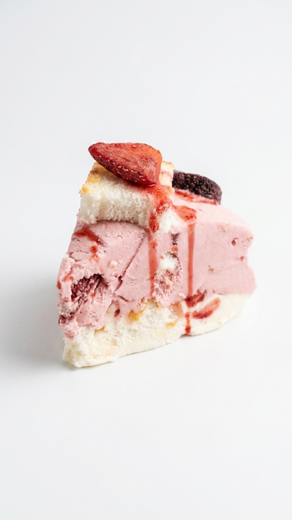 Strawberry Shortcake Ice Cream Cake