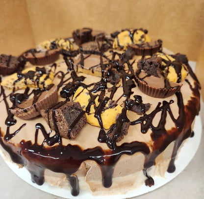 Cookie Dough Ice Cream Cake